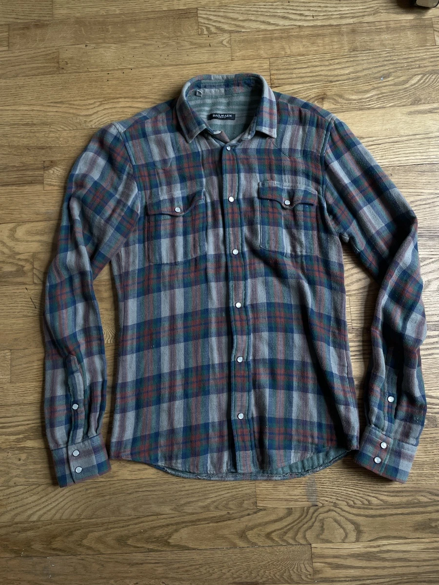 Balmain Western Casual Button-Down Shirts for Men for sale | eBay