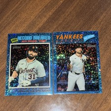 Topps 2025 Riley Greene Tigers & Giancarlo Stanton Yankees MLB Card Lot