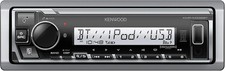 KENWOOD KMR-M332BT Car  Marine Stereo - Single Din, Bluetooth Audio