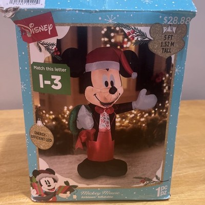 Disney 5 Ft. Inflatable Christmas Mickey Mouse (119290)
