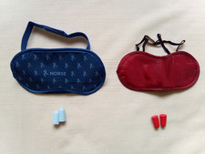 Ear Plugs and Sleep Eye Mask Travel Set