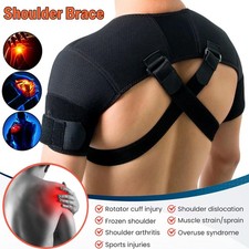 Shoulder Compression Sleeve Brace Support Torn Rotator Cuff AC Joint Pain Relief