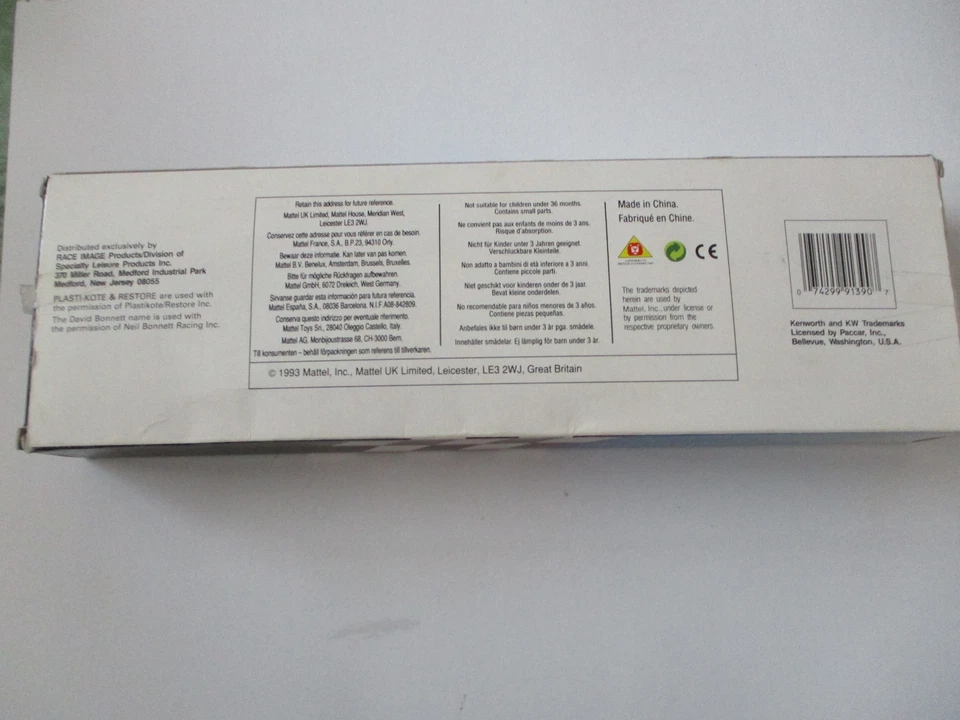 RACE IMAGES LTD EDTION CORGI KELLY MOORE SEMI TRAILER/TRUCK 1/64 SCALE DIE CAST - Image 4 of 4