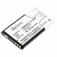 3,7V Akku Li-Ion FüR Caterpillar Cat B30 - Ersetzt 1ICP5/3450 1S1P
