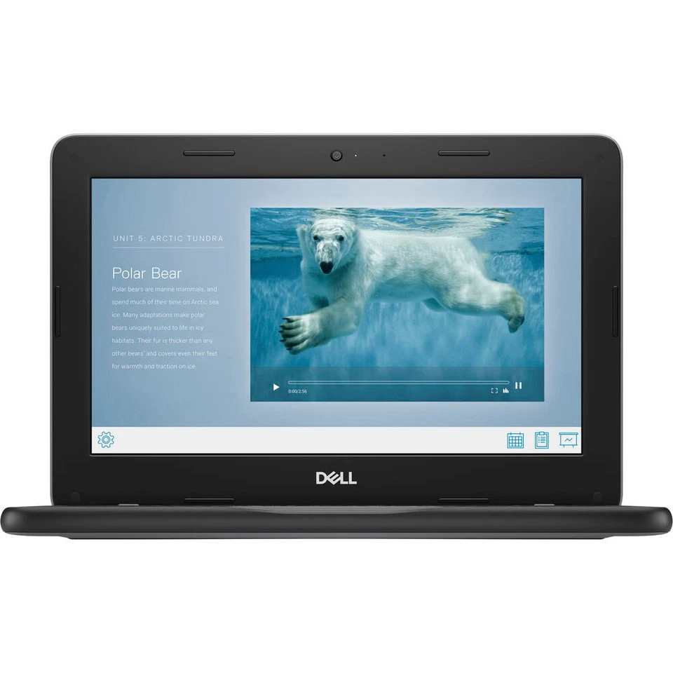 Dell Chromebook 3100 11.6" Intel Core 2.60GHz 4GB RAM 32GB eMMC Bluetooth Cámara web Foto 2 de 4
