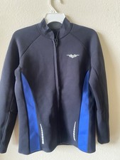 Large Size Seaskin Wetsuit Tops For Mens 3Mm Front Zipper