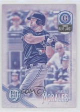2018 Topps Gypsy Queen Missing Black Plate Kendrys Morales #39 0t2