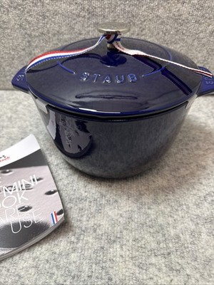 staub cast iron Colbolt Blue #20 Dutch Oven New 
