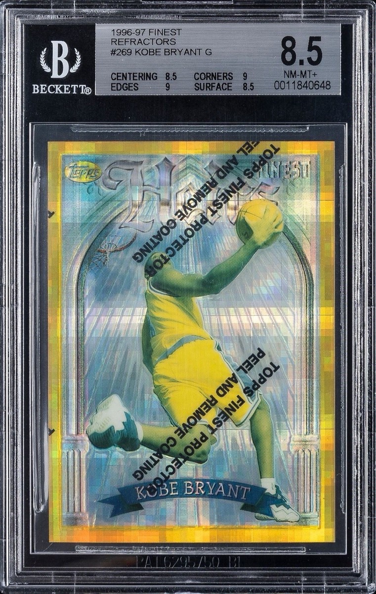 1996-97 Topps Finest - Rare Gold Kobe Bryant #269 Refractor (RC
