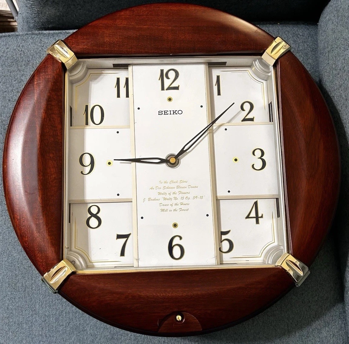 Seiko Mechanical Wall Clocks for sale | eBay