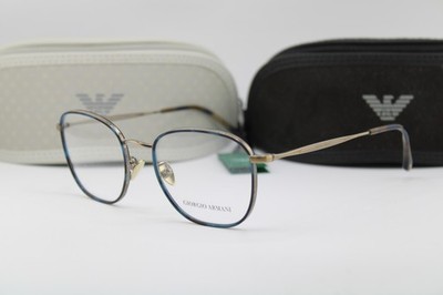 NEW GIORGIO ARMANI AR 5105-J 3247 BLUE GOLD HAVANA AUTHENTIC EYEGLASSES 52-20