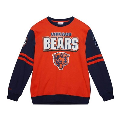 Chicago Bears NFL Mitchell & Ness All Over Crew 2.0 Sweatshirt-2XL