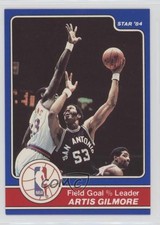 1984 Star Awards Banquet Artis Gilmore #14 HOF 1u6