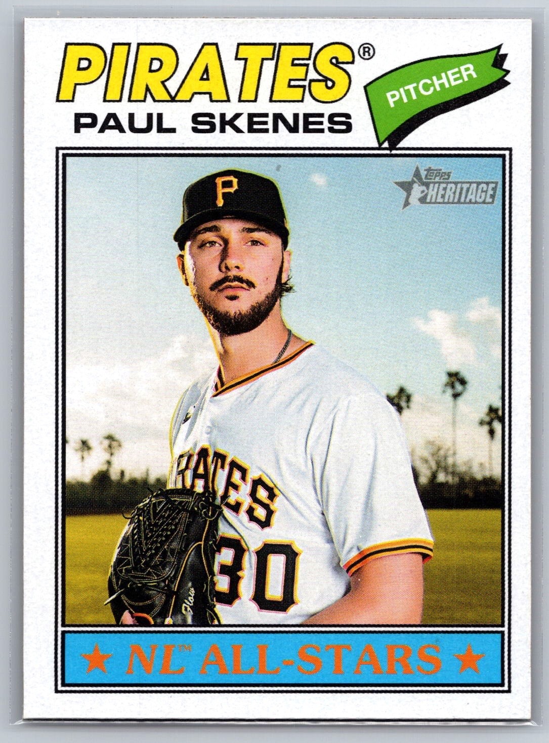 2026 Topps Heritage - Image Variation Paul Skenes #33