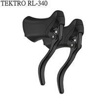 TEKTRO RL340 Aero Lever , Road Bike Brake Levers All Black