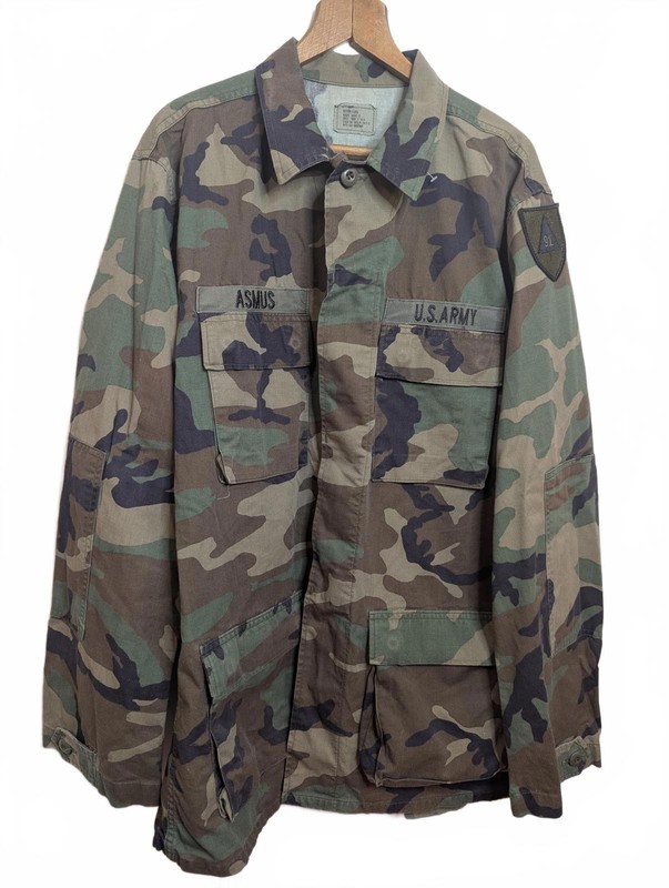 Vintage US Army BDU Coat Medium X-Long 91st Wild West Division Cold War