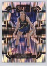 2024 Panini Select WNBA Concourse Silver Flash Prizm Jacy Sheldon Rookie RC 0jn9