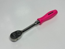 Snap-on Tools Usa F836 Rare Electric Pink Hard Handle 38 Drive Ratchet
