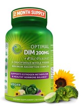 DIM Supplement 200mg Maximum Absorption Delayed-Release Capsules  Hormone
