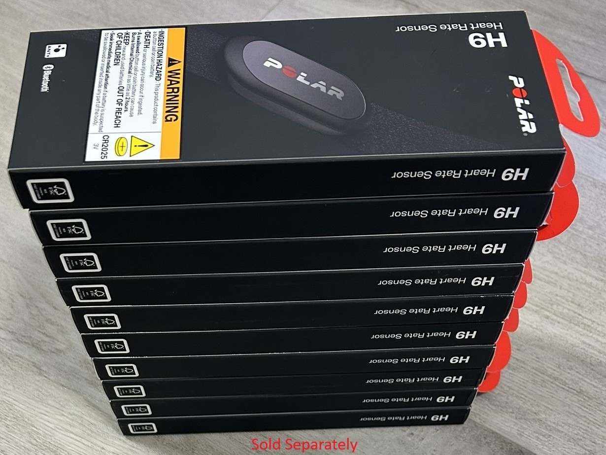 Polar H9  |  Heart Rate Sensor  |  M-XXL  |  Black  |  New