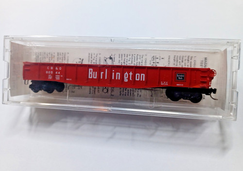 De colección Kadee Micro Trenes Escala N Burlington CB & Q 82044, 50' Góndola No. 46030 | Zustand: New