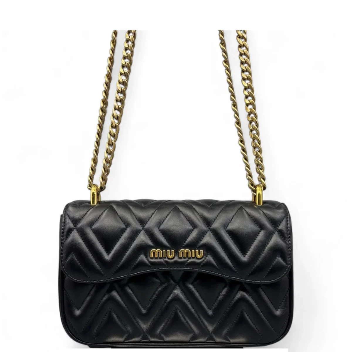 Miu Miu Shoulder Bag Black Bags & Handbags for Women for sale | eBay