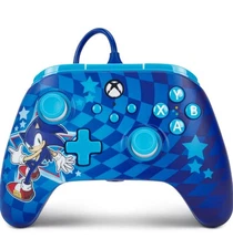 PowerA Advantage Wired Controller for Xbox Series x S Sonic Style Blue Used Good