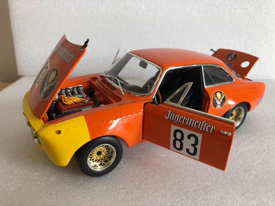 ALFA ROMEO GTA 1300 Junior DARM 1972 Maschke (100721283) MINICHAMPS 1/18 - Photo 2/4