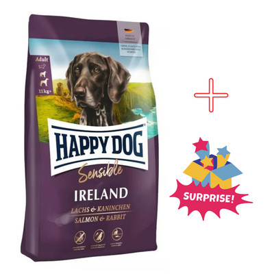 Happy Dog Sensible Irland 12,5kg Trockenfutter Lachs & Kaninchen