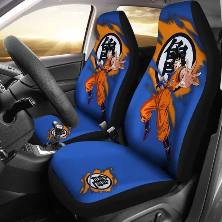 Dragon Ball Goku Car Seat Covers