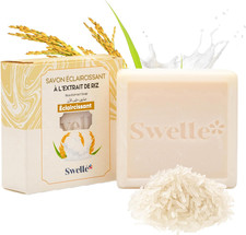 Savon Lait De Riz 100G | Savon Solide Naturel & Bio | Nettoyant Doux | Hydratati