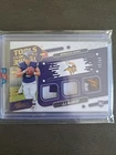 2024 Panini Tools of the Trade Triple J.J. McCarthy #TOTT-JMY Prime /49 Mem,rc