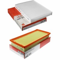 Mahle / Knecht Set Filterpaket Innenraumfilter LA 144 Luftfilter LX 1143