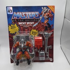Masters of the Universe Origins Deluxe Snout Spout Retro Action Figure Mattel