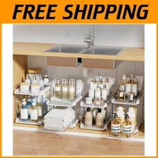 Multi-Purpose Pull-Out Kitchen Pantry Storage Organizer Set