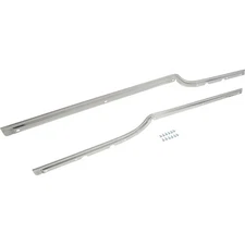 1960-63 Falcon Ranchero Comet; Upper Door Panel Trim Molding; Stainless Steel;