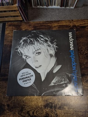 Madonna - Papa Don't Preach - Sire - W8636T - 12'' 45rpm - Ltd Edition - VG+ -