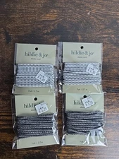 Hildie & Jo Elastic Cord Lot Of 4 - 3 yrd Packs. Different Colors. See Pictures 