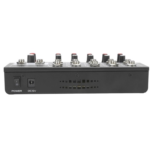 10 Kanal tragbarer Audio -Sound -Mixer Karaoke -Mikrofonverstärker EU -Stecker - Bild 8 von 12