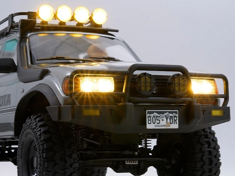 FMS Toyota Land Cruiser 80 ARTR Scaler grau FMS11042RSGY - Bild 4 von 4