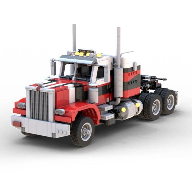 Compatible Semi-trailer Truck Model 1538 Pieces Building Toys Set - Image 4 of 4