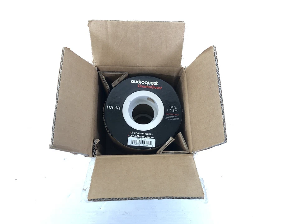 AudioQuest ITA-1/1-50 Bulk Audio Cable 24awg TLC - 50 ft - Tool-less termination - Image 3 of 3