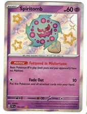 Spiritomb 158/091 SV: Paldean Fates Holo, NM on eBay