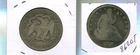 1876 P LIBERTY SEATED SILVER HALF DOLLAR GOOD 8620T