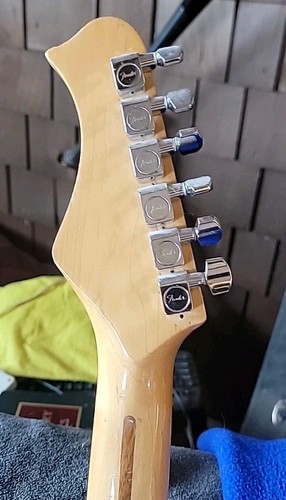 Vintage Harmony Neck Telecaster Style Guitar Custom Oak Body - Picture 7 of 8