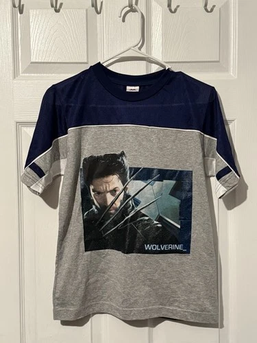 Vintage 2003 Marvel Wolverine Shirt Kids Size L (14-16) X-Men Marvel Comics