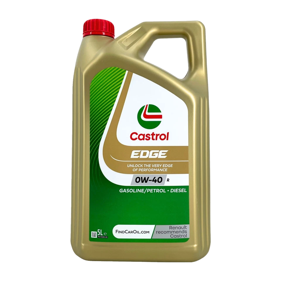 CASTROL Edge 0W-40 R Huile Moteur, Renault RN 17RSA, 2x5 Litres - Photo 2/3