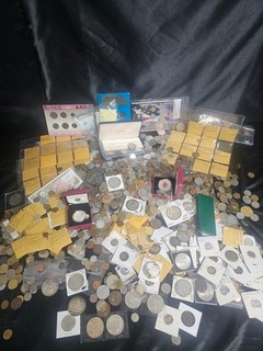 Lote de 30 libras de tesoro de monedas del mundo colección de monedas de plata patrimonio