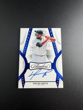 2025 Panini Flawless David Ortiz Auto Sapphire #/15 Red Sox