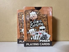 S'Mores Camping Premium Standard Size Poker Playing Cards  2-Pack / Face Cards